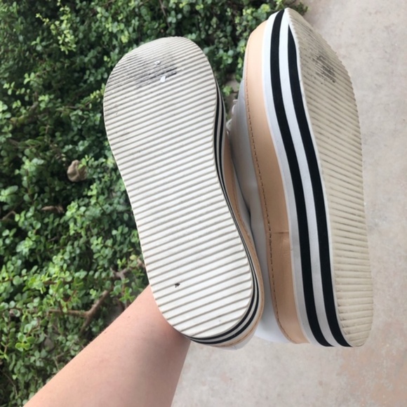 Stuart Weitzman Activate Striped Platform Sneaker - Picture 5 of 5